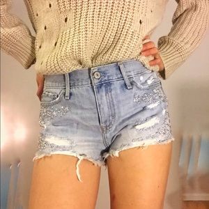 A&f high waist short